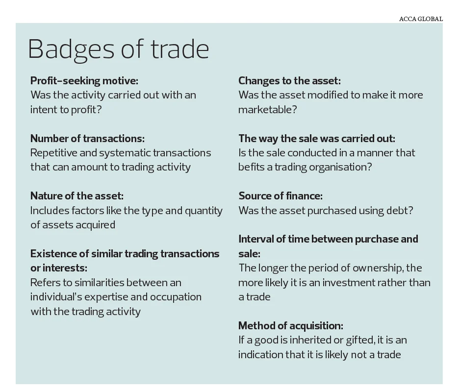 Badges of Trade The Edge Malaysia