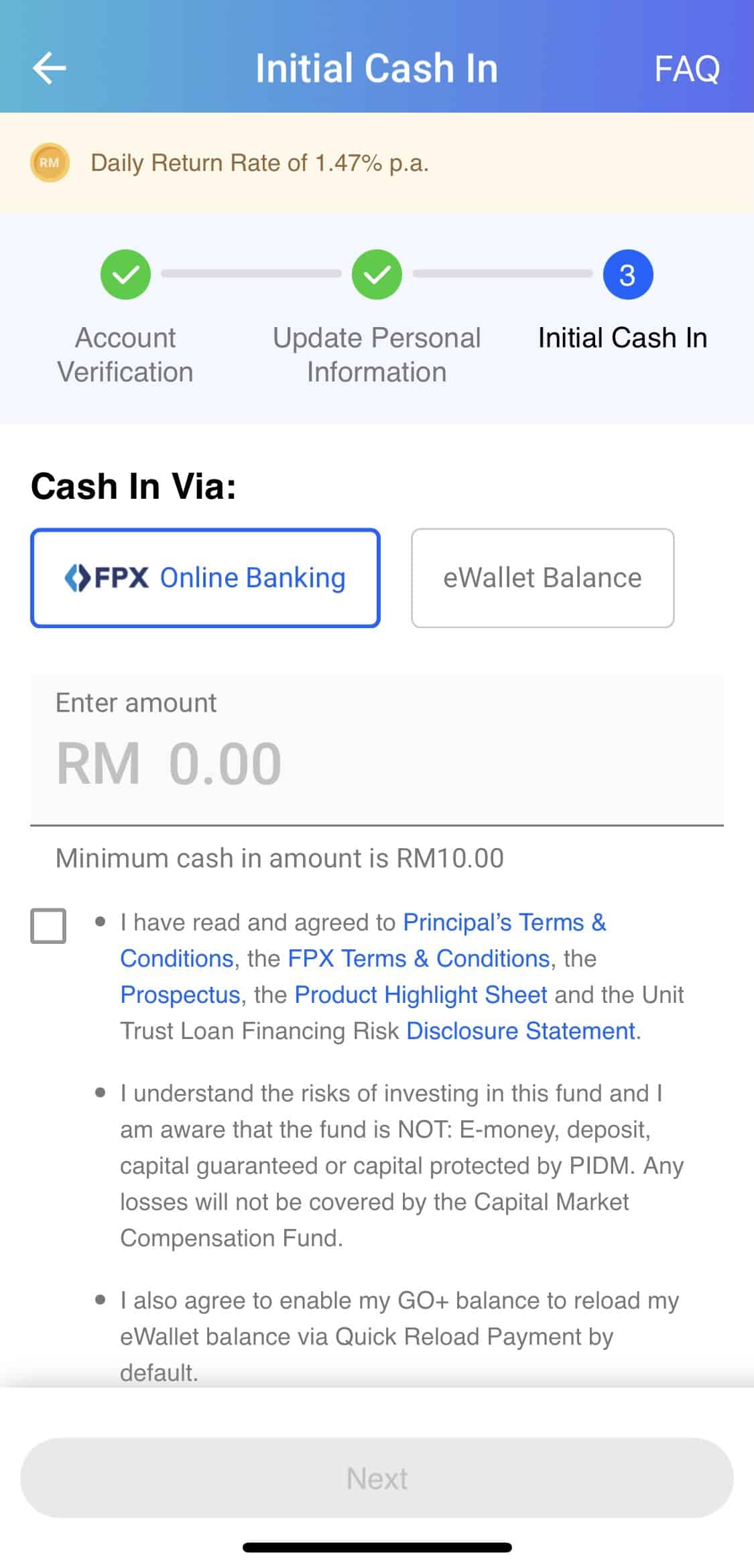 Touch n Go推出GO+ 只需RM10就能投資！一文看懂GO+ 小額投資貨幣市場基金